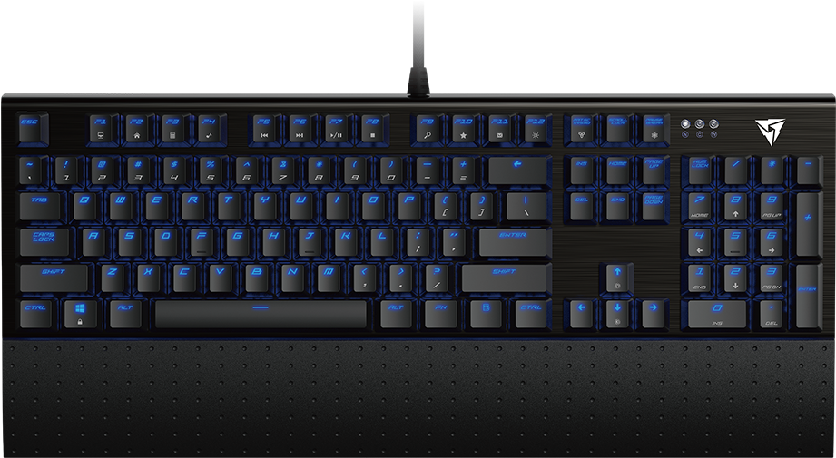 Thunderx3 Tk50 Backlit Mechanical Gaming Keyboard (1042x589), Png Download