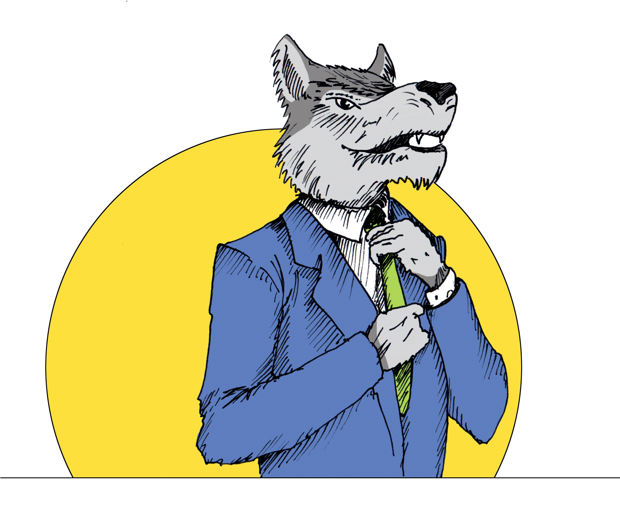 But I Should Calm Down, Because Traders With The Strongest - Cartoon (2398x1898), Png Download