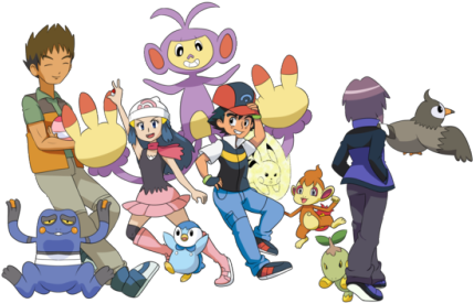 Ash's Infernape Fans Pokemon Global Academy - Cartoon (500x282), Png Download