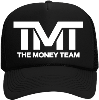Neon Trucker Hat - Money Team Logo Gold (349x349), Png Download
