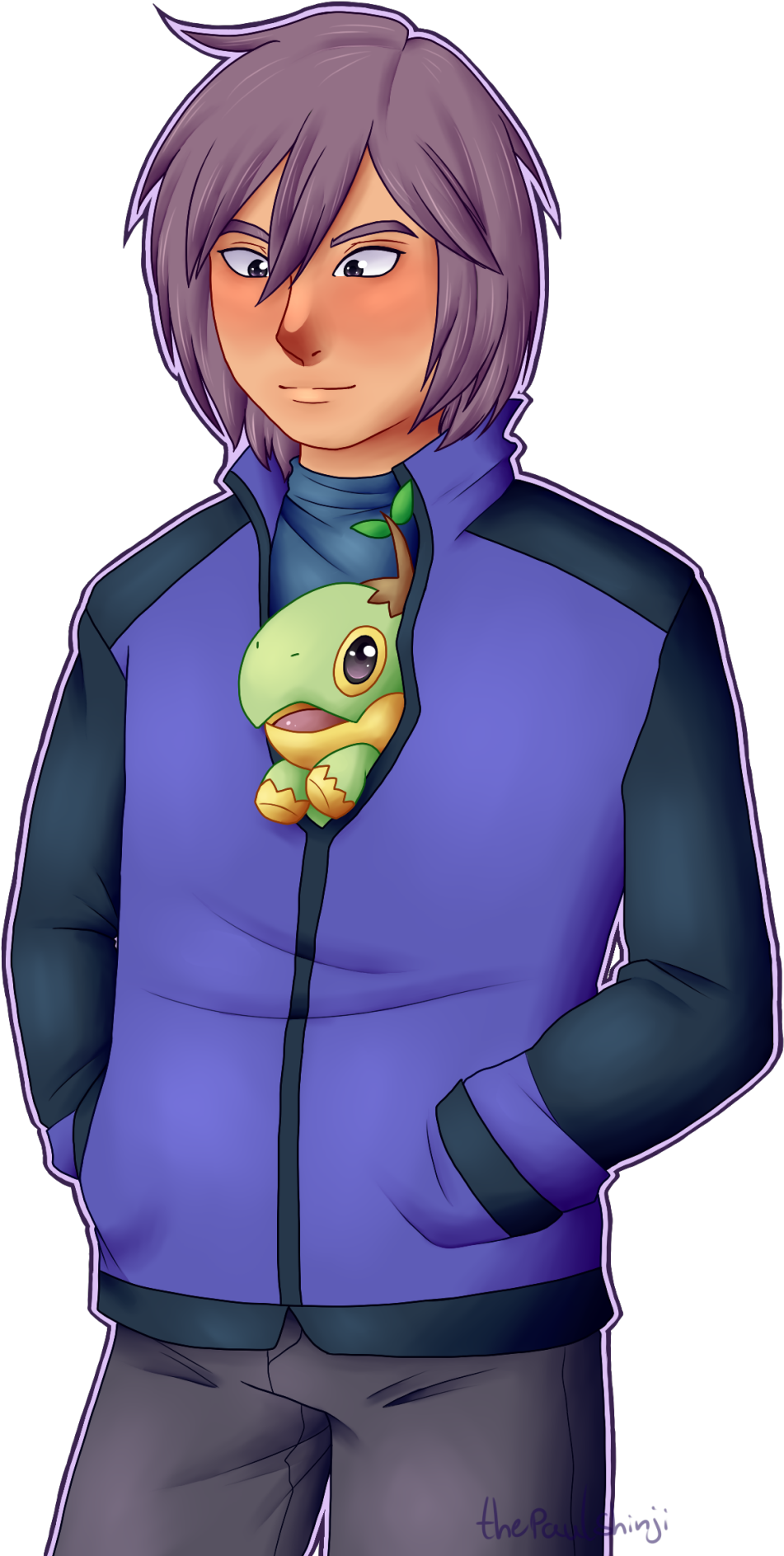 “i Just Have A Weak Spot For Paul Being Soft With His - Turtwig (993x1920), Png Download