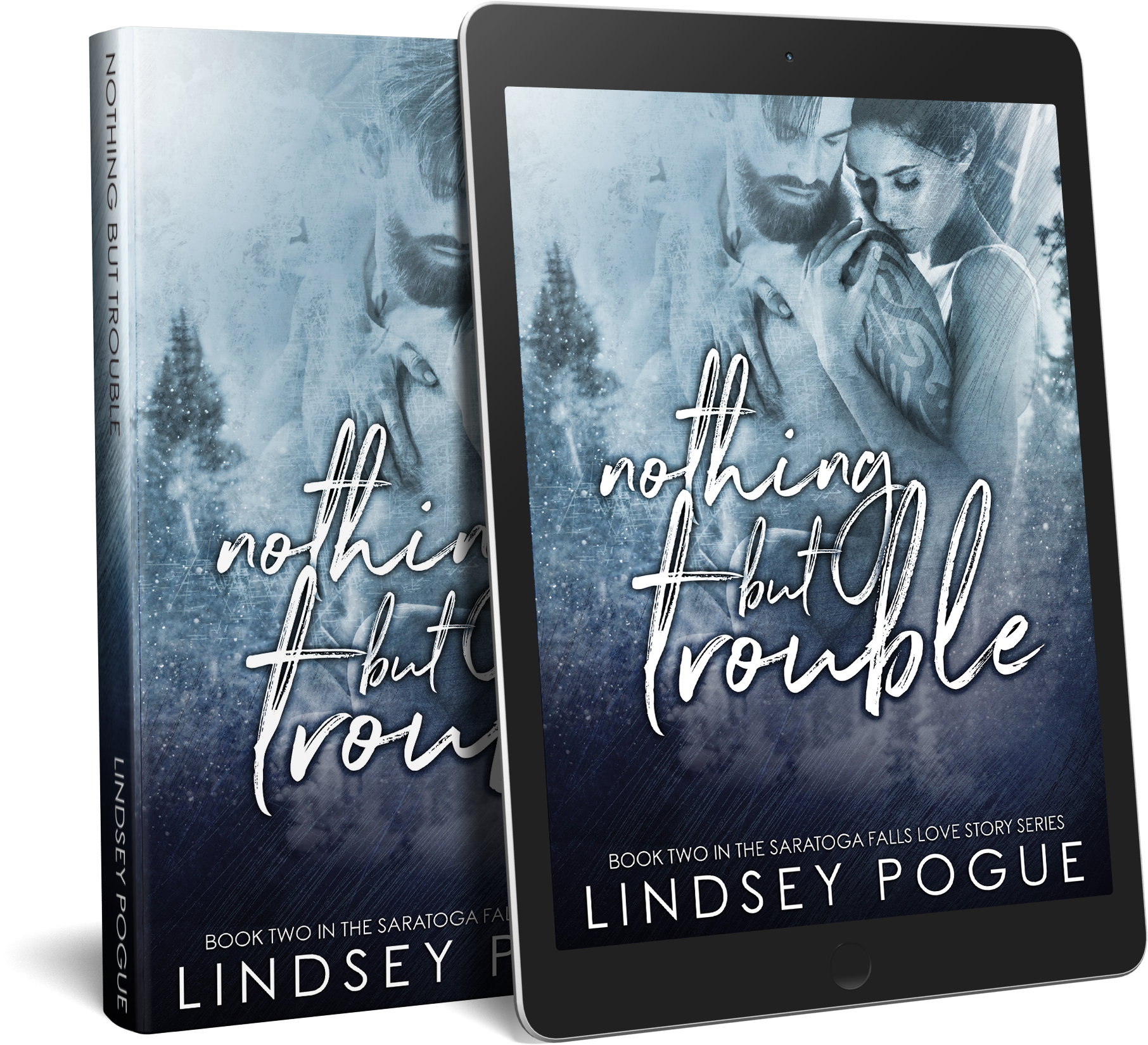 Nothing But Trouble (a Saratoga Falls Love Story, #2) (3000x2000), Png Download