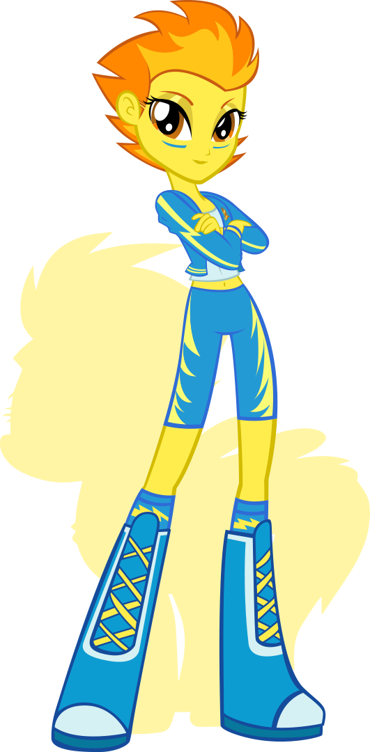 Spitfire By Rariedash - My Little Pony Equestria Girls Spitfire (531x1080), Png Download