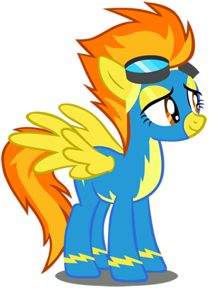 [lapfox] Spitfire - Spitfire My Little Pony (300x416), Png Download