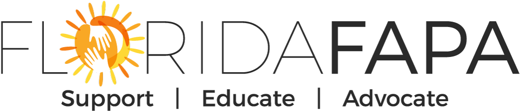 Florida State Foster/adoptive Parent Association Is - Line Art (1094x313), Png Download