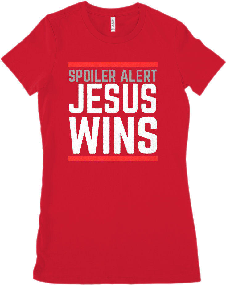 Spoiler Alert Jesus Wins Christian, Gospel - Dainese T Shirt Always (1000x1000), Png Download