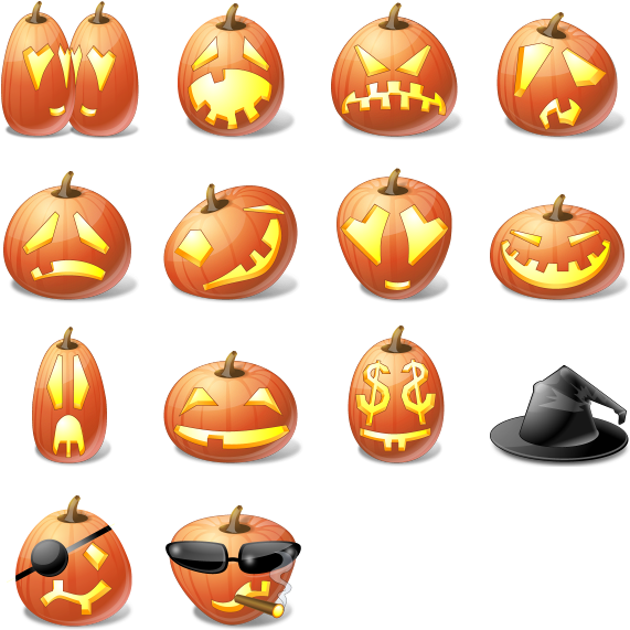 Search - Halloween Pumpkin (592x592), Png Download