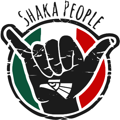 Mexico Map - Shaka Logo (460x501), Png Download