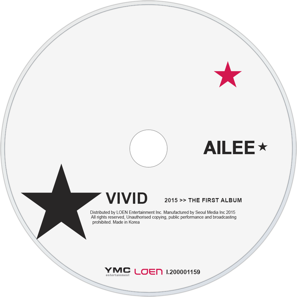 Ailee Vivid Cd Disc Image - Cd (1000x1000), Png Download