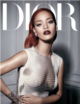12 Times Rihanna Delivered In Dior - Rihanna Cover Of Lui (608x342), Png Download
