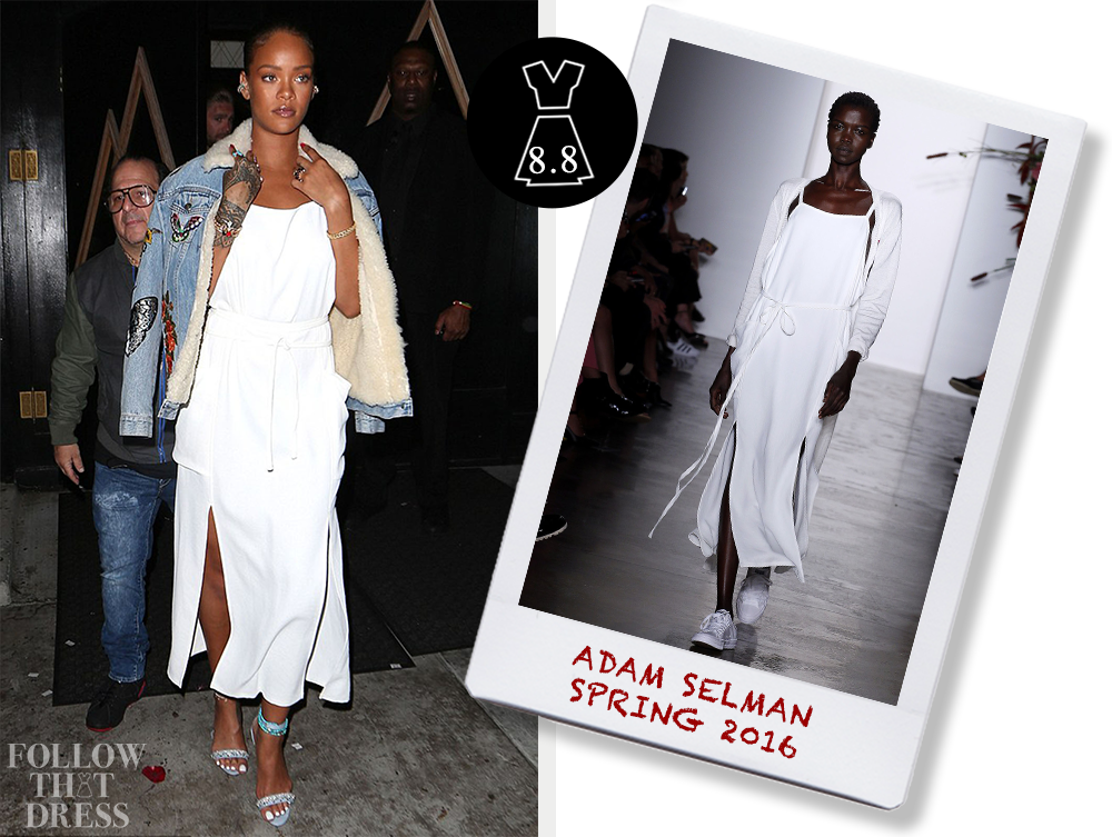 Rihanna Shop That Look - Adam Selman (1000x753), Png Download