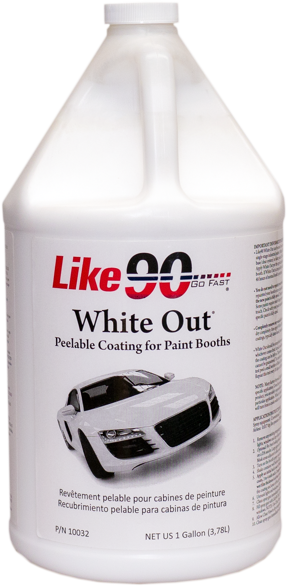 Like90 White Peelable Booth Coating, 5 Gallon 10033 (1472x2296), Png Download