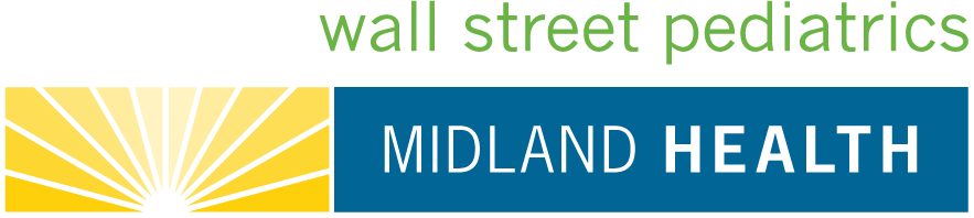 Wall Street Pediatrics - Midland Memorial Hospital (883x198), Png Download