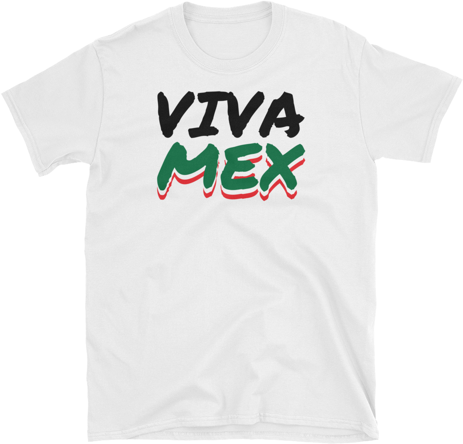 Viva Mexico - Logo Tee - White (1000x1000), Png Download