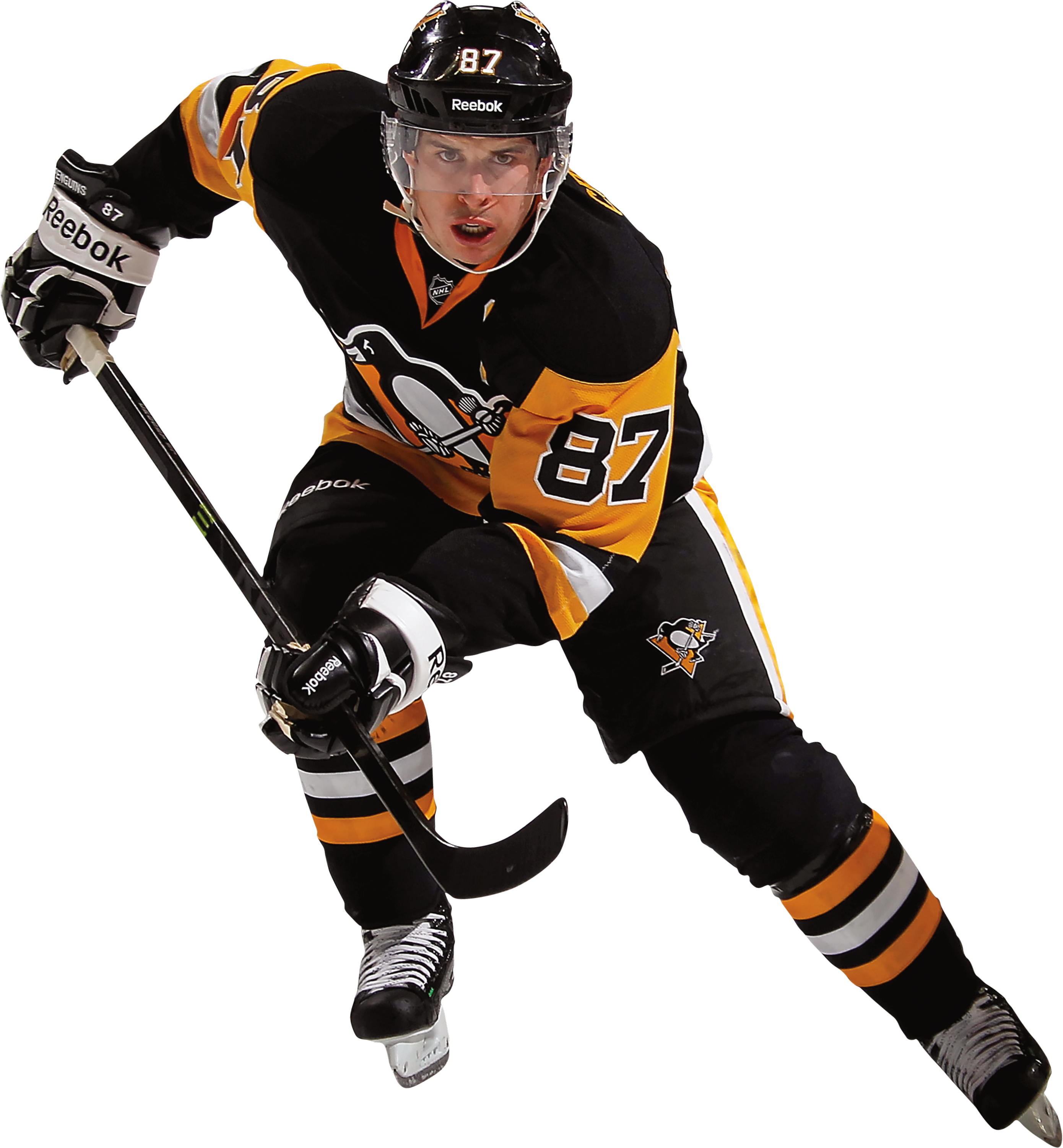 Via Vandal Designs - Sidney Crosby White Background (2780x3000), Png Download