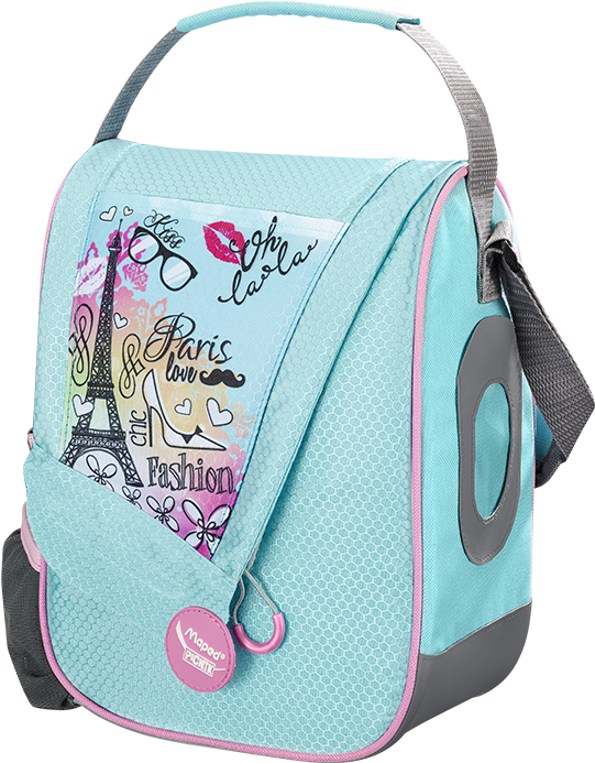 Todo - Maped Lunch Bag (688x697), Png Download