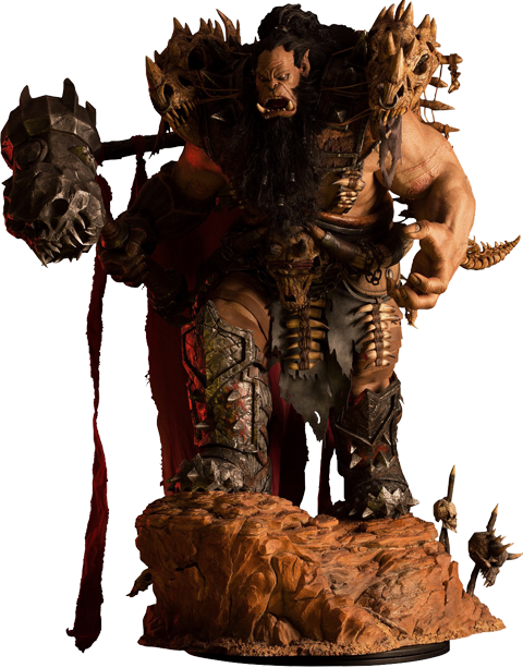 Blackhand Statue - Figuras Coleccionables World Of Warcraft (480x613), Png Download