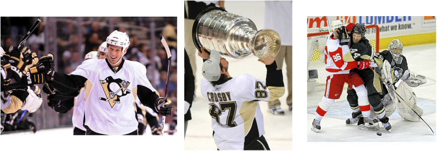 Sidney Crosby Pittsburgh Penguins (868x300), Png Download