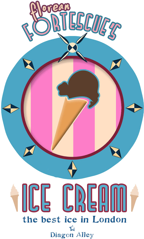 Wilkie Chubb Dumbledore S Army Role Play Wiki Fandom - Florean Fortescue's Ice Cream Parlour (753x1062), Png Download