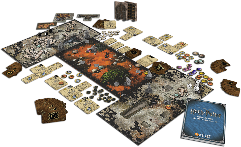 Miniatures Adventure Game - Harry Potter Miniatures Adventure Game (996x712), Png Download
