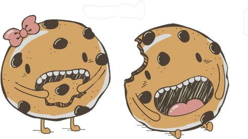 Resultado De Imagen Para Png Tumblr Cute - Cookies Png (500x295), Png Download