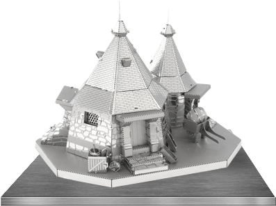 Picture Of Harry Potter - Metal Earth Hagrid's Hut (400x400), Png Download
