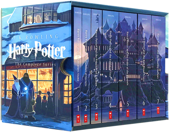 Genuine Spot Harry Potter Complete Works English Original - Harry Potter Special Edition Box Set By J.k. Rowling (600x600), Png Download