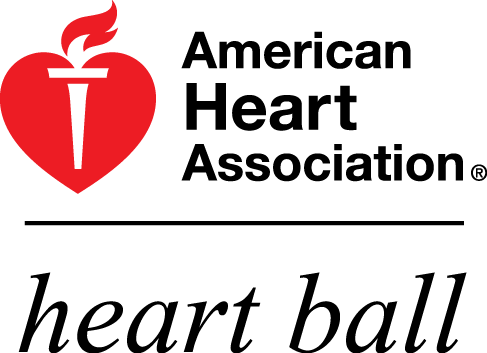 Vertical Png - American Heart Association Heart Ball Logo (487x353), Png Download