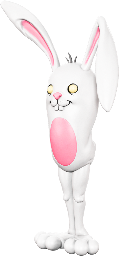 Rabbit (1000x1000), Png Download