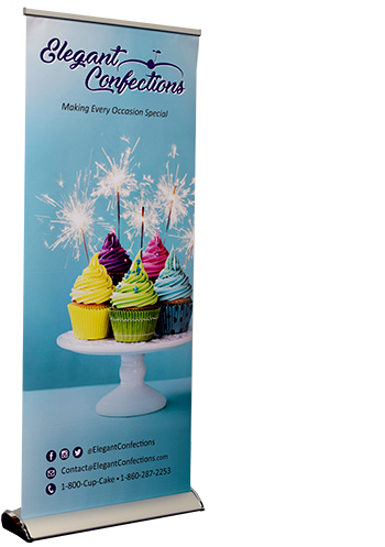 Low Cost Retractable Banner Stand - Ultimate Party Book For Children (500x502), Png Download