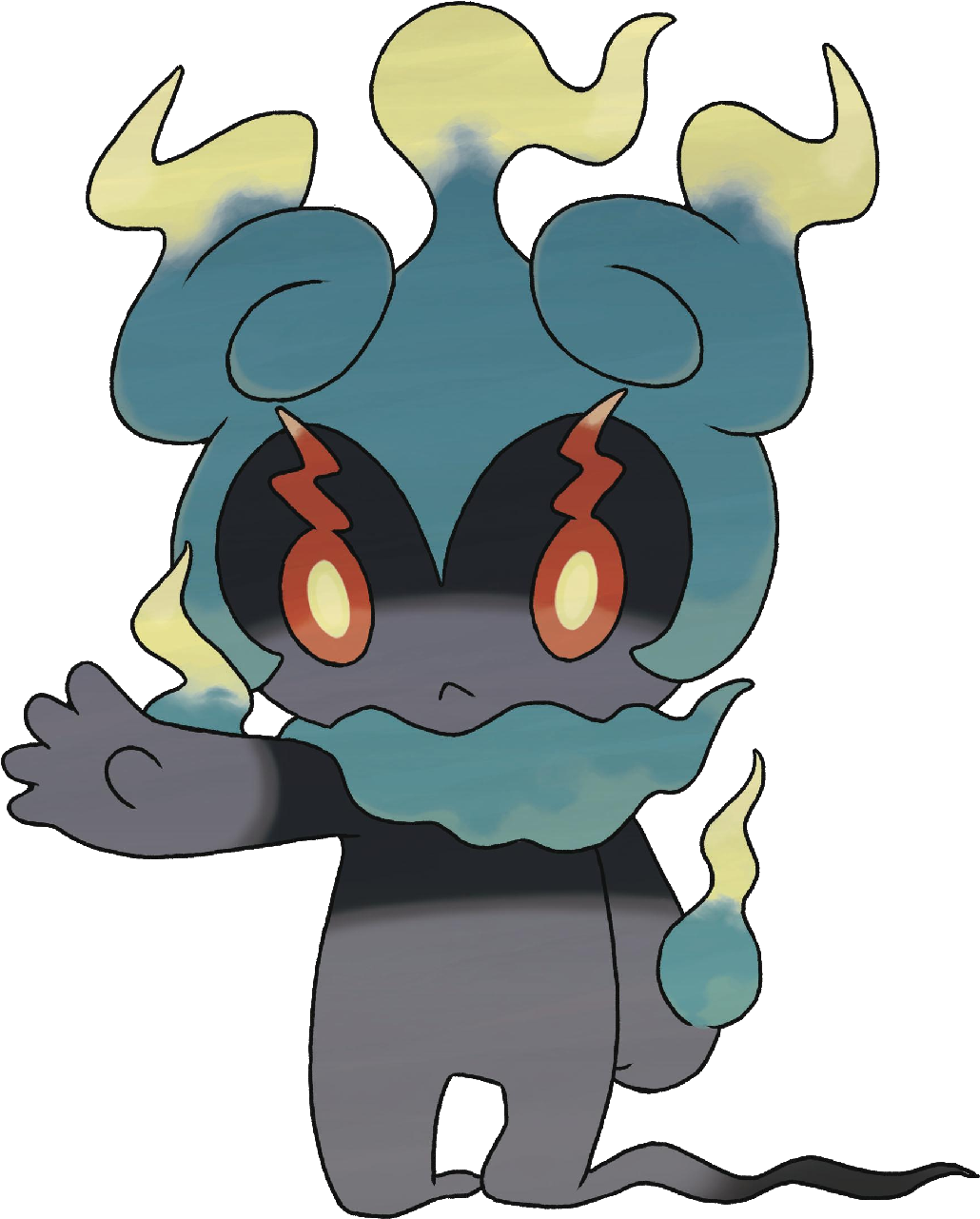 Marshadow Z-move - Pokemon Marshadow (388x459), Png Download