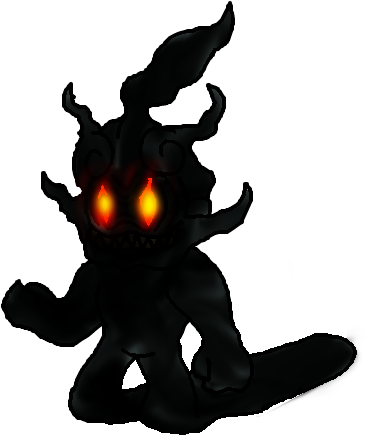Oc Art Spoilermarshadow Doodle, Hope You Guys Like - Creepy Marshadow (500x578), Png Download