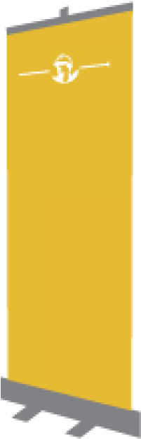 Double Sided Custom Banner - Banner (800x800), Png Download