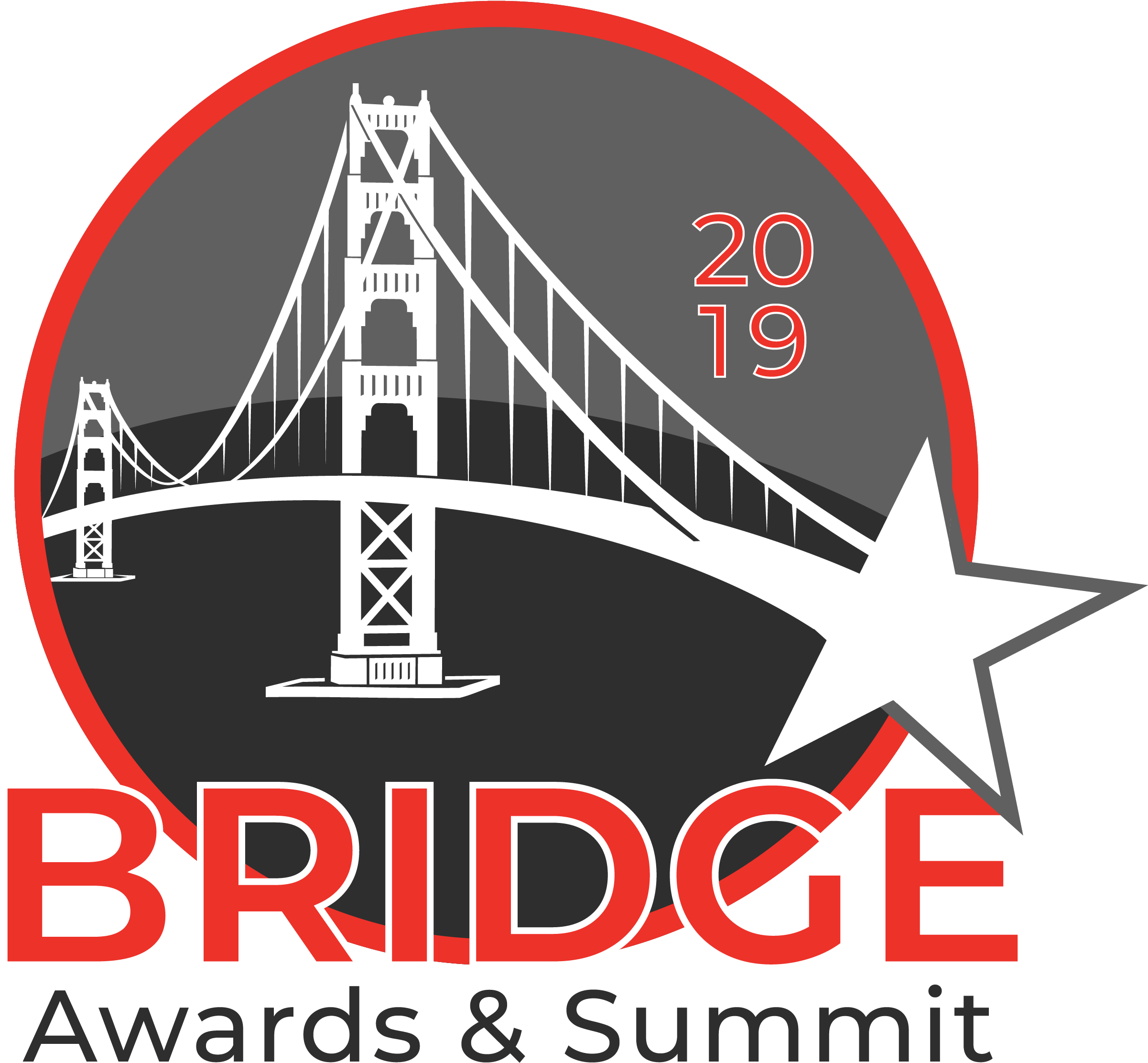 2019 Bridge Awards - Award (2401x2275), Png Download