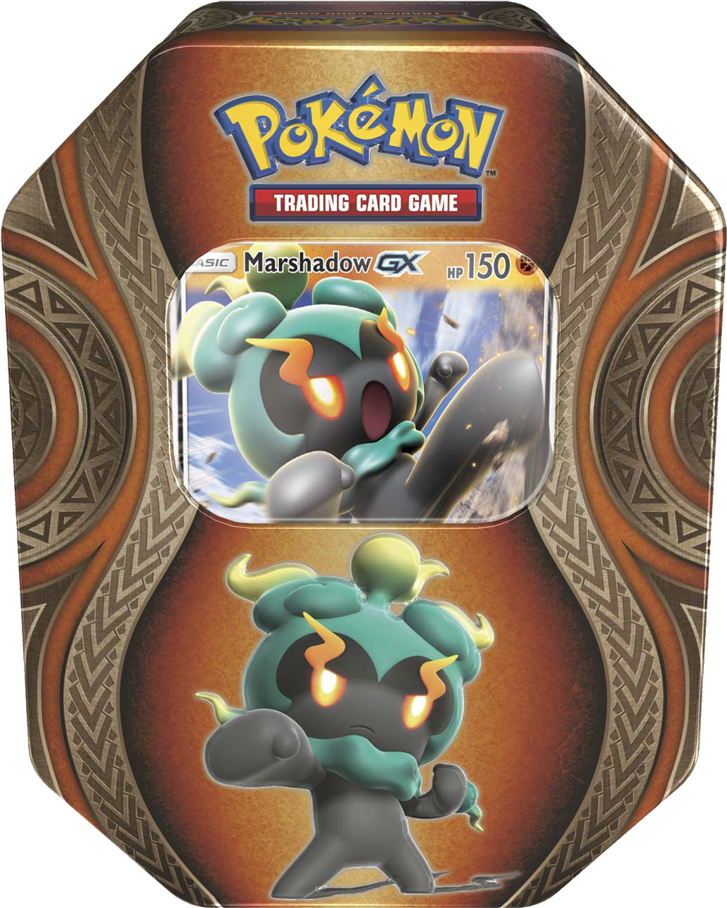 Mysterious Powers Tin - Pokemon Tcg Marshadow Tin (1500x1500), Png Download