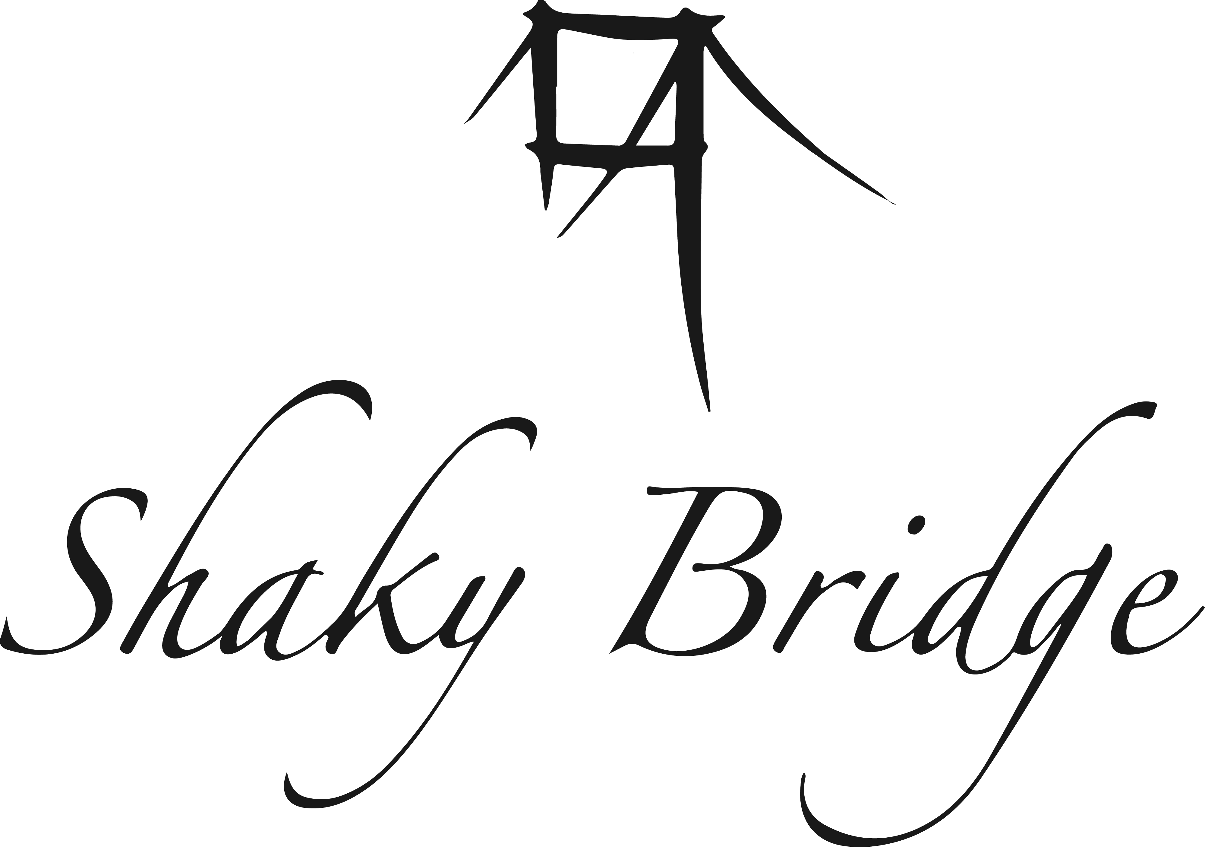 Shakybridge Otago Winery Logo - Briella Tattoo (3997x2808), Png Download