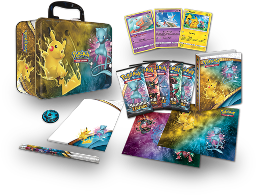 Shining Legends Collector Chest - Pokemon Shining Legends Collector Chest Tin (508x387), Png Download