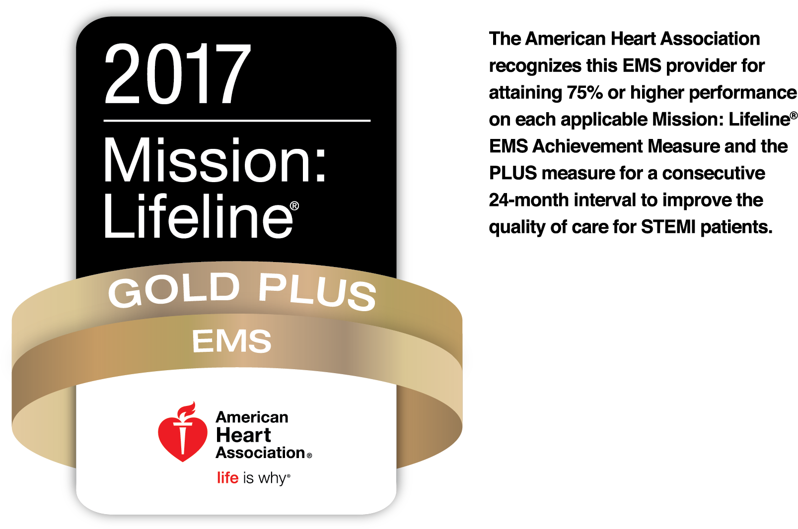 Chs Healthcare Receives American Heart Association - 2018 Get With The Guidelines Stroke (1800x1350), Png Download