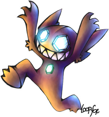 Image - Sableye (400x533), Png Download