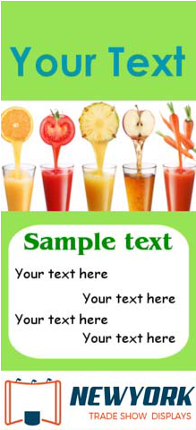 Replacement Banners For Silverstep Retractable Banner - Drink (600x600), Png Download