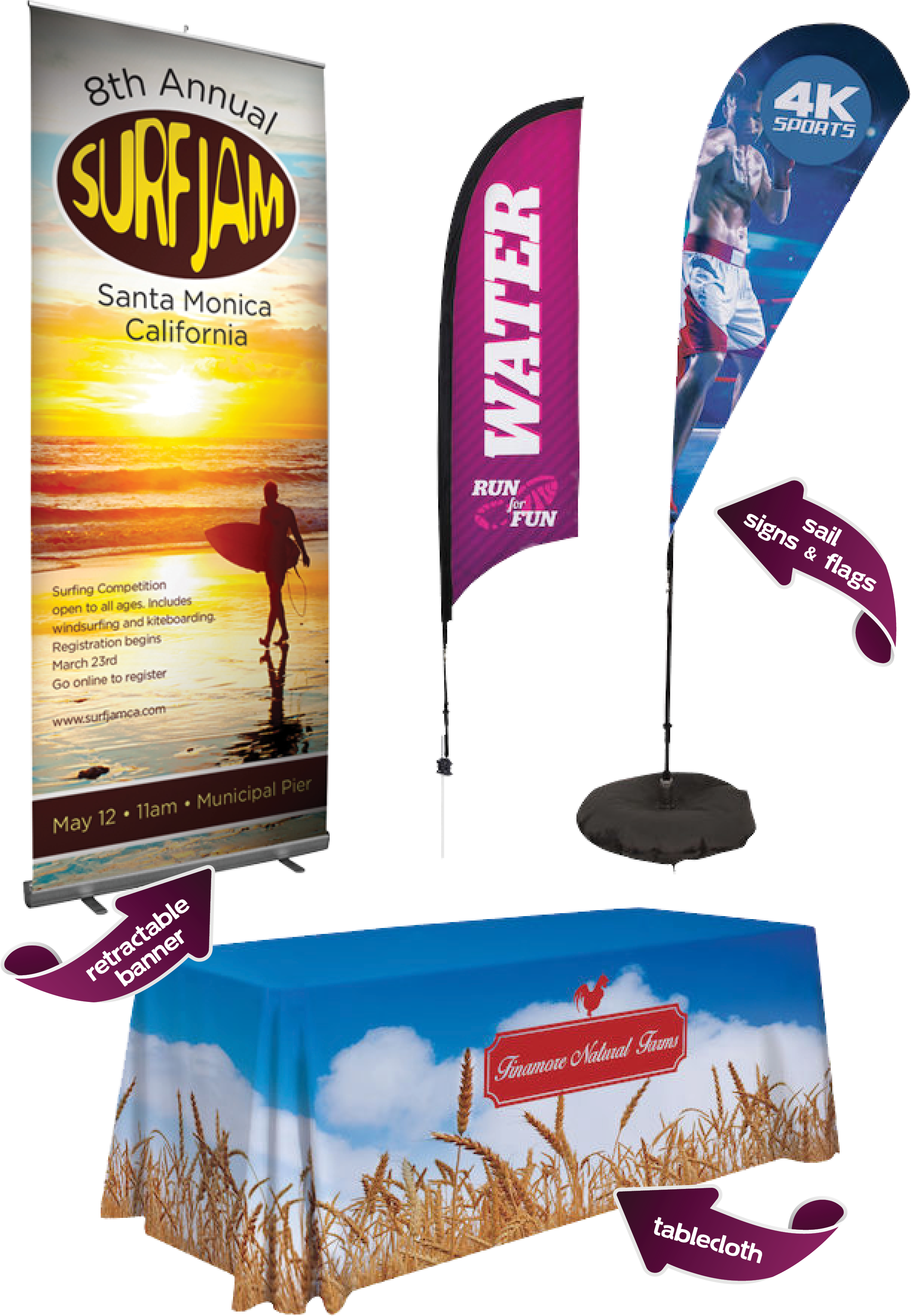 Retractable Banners, Flags, Table Clothes - Flyer (2550x3600), Png Download