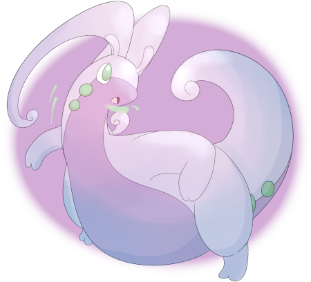 Goodra Fat - Goodra (500x434), Png Download