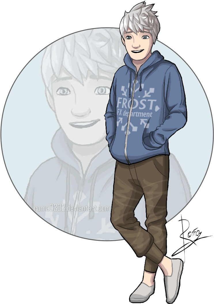 Dreamworks University Jack Frost By Roma0303-d9uckdh - Jack Frost In University (752x1063), Png Download