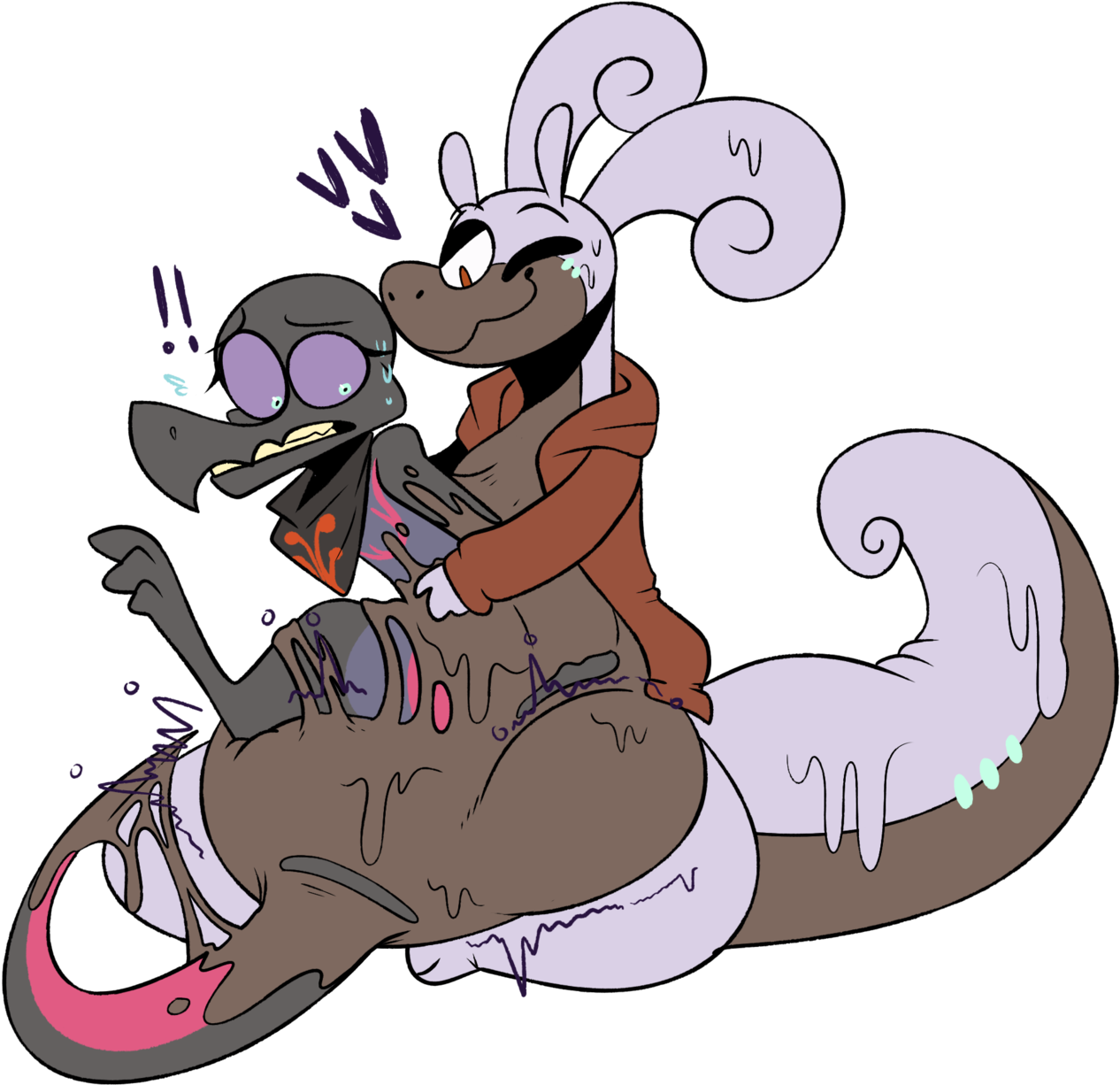 Goodra Vore - Goodra (500x485), Png Download