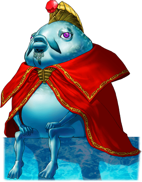 #kingzora From The #tloz Ocarina Of Time Official Art - Legend Of Zelda Zora King (470x600), Png Download