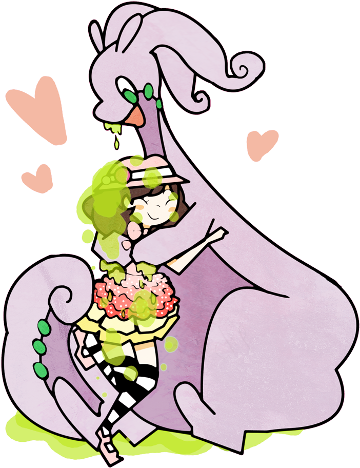 #238 - Goodra - Cartoon (764x942), Png Download