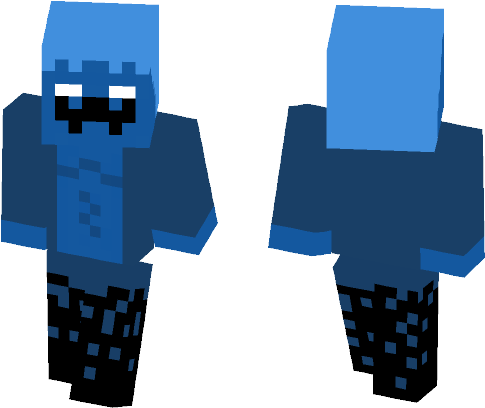 Jack Frost - Minecraft Skin John Wick (584x497), Png Download