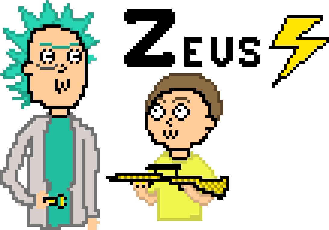 Rick And Morty With Tasers - Rick And Morty (1570x780), Png Download