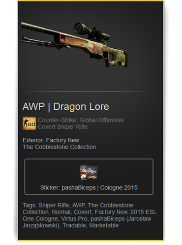 Here At Ezskins We Are So Excited - Csgo Phoenix Foil Sticker (370x498), Png Download