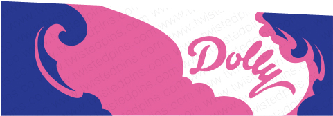 Dolly Parton Stencil Kit - Pinball (480x480), Png Download